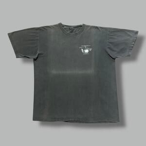 Vintage Sun Faded Shirt Thrashed Tee 90s Distressed Gray XL Grunge Aesthetic